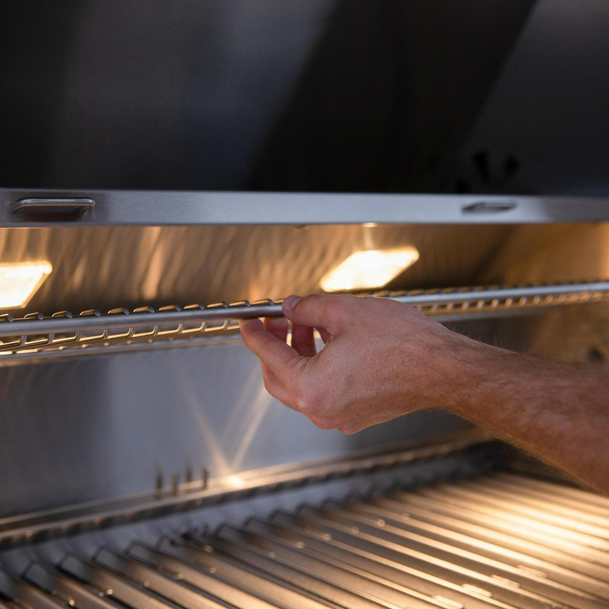American Made Grills Encore 36-Inch Freestanding Hybrid Gas Grill with Cart - view 19