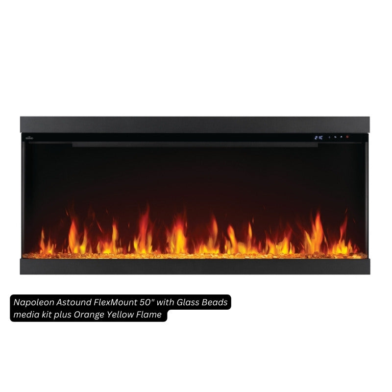 Napoleon Astound FlexMount 50" Linear Electric Fireplace - view 7