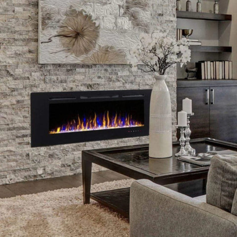Modern Flames Challenger 60" Built-in Wall Mount/Recessed Linear Electric Fireplace