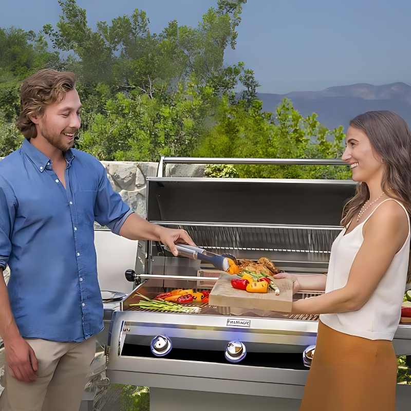 Fire Magic 36" Echelon Diamond E790i Portable Gas Grill with Analog Thermometer - view 2