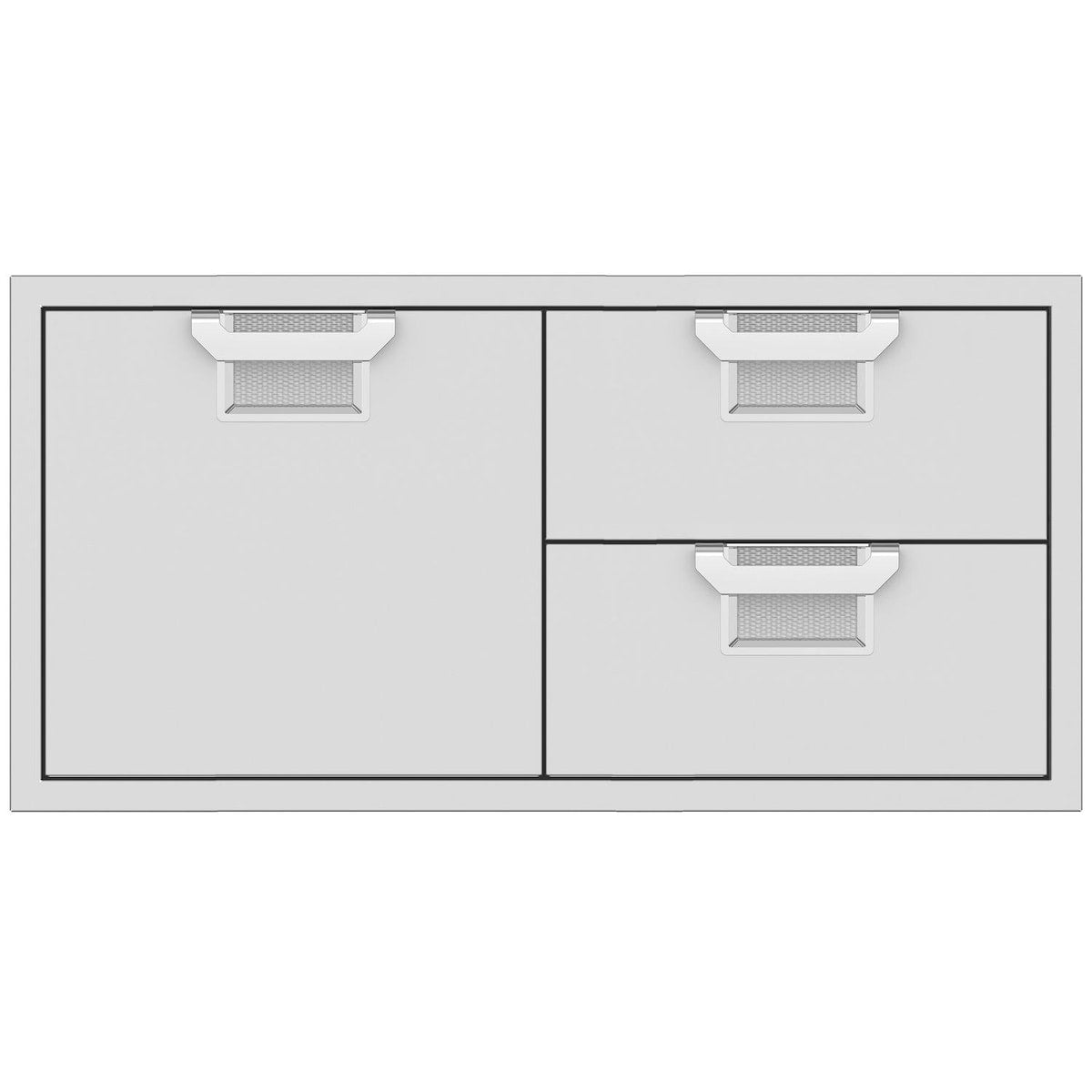 Aspire By Hestan 42-Inch Double Drawer And Single Storage Door Combo