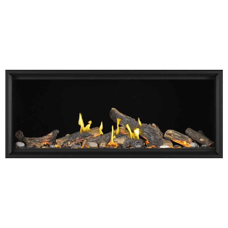 Napoleon Tall Vector with Luminous Logs 62" Direct Vent Linear Gas Fireplace | TLV62LN - view 8