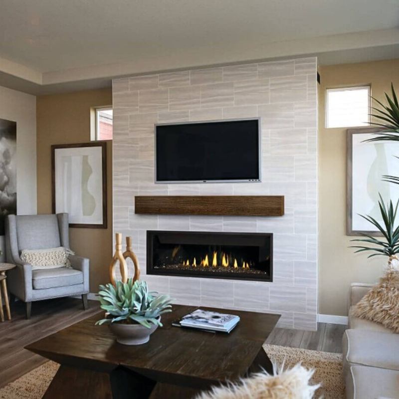 Napoleon Ascent Linear Premium 56" Direct Vent Gas Fireplace | BLX56NTE - view 2