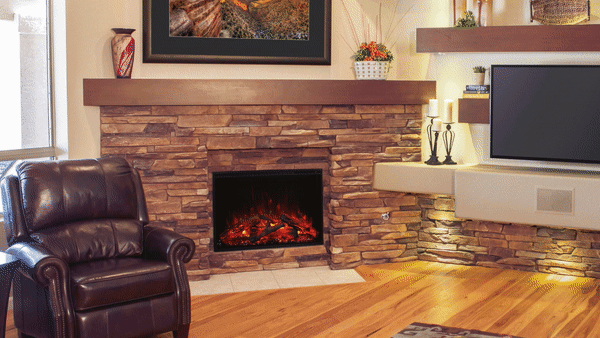Modern Flames Redstone 42 Inch Built-In Electric Fireplace Firebox Insert