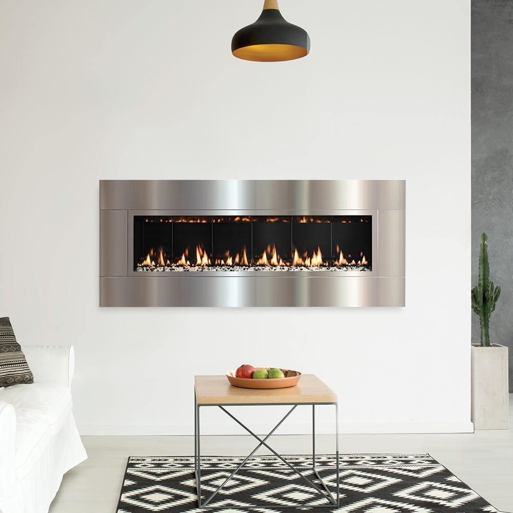 SÓLAS FORTY6 Linear Wall Mount Direct Vent, Gas Fireplace - view 3