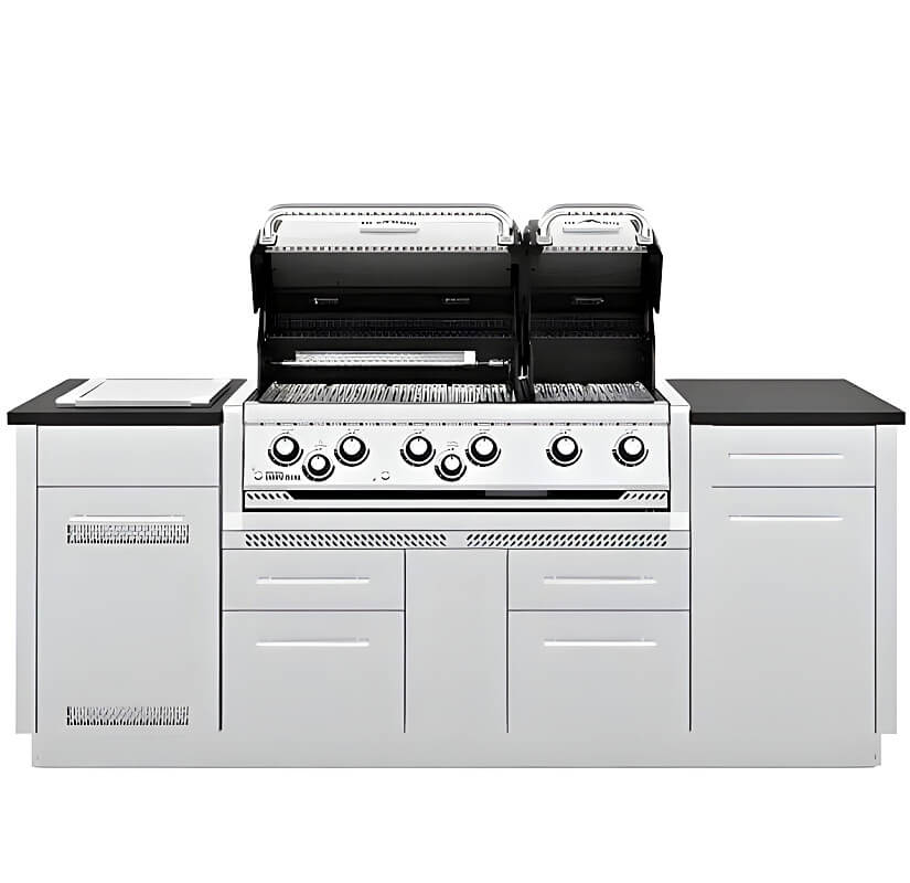 Broil King Imperial S 690i 6-Burner Natural Gas Grill Center - view 3