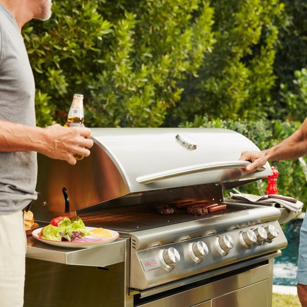 Blaze Premium LTE+ 40-Inch 5-Burner Propane Gas Grill W/ Rear Infrared Burner & Lift-Assist Hood - view 2