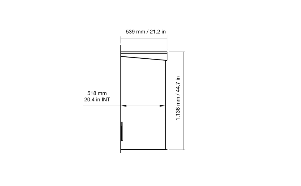 EcoSmart Fire Heritage 56SS Ethanol Fireplace Insert - view 7