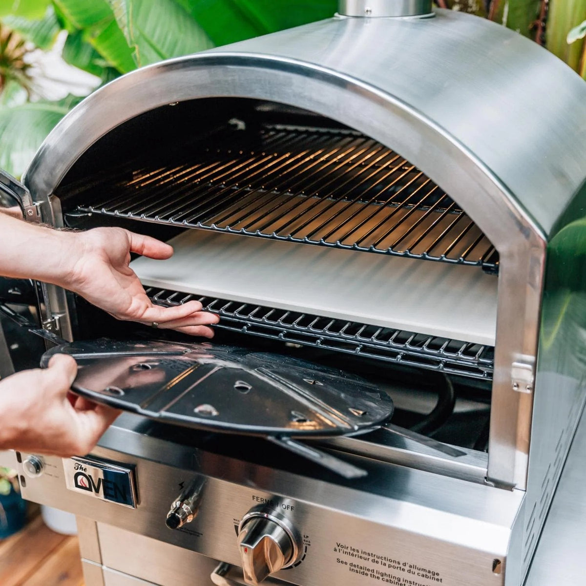 Summerset Freestanding Gas Outdoor Pizza Oven on Cart - SS-OVFS - view 6