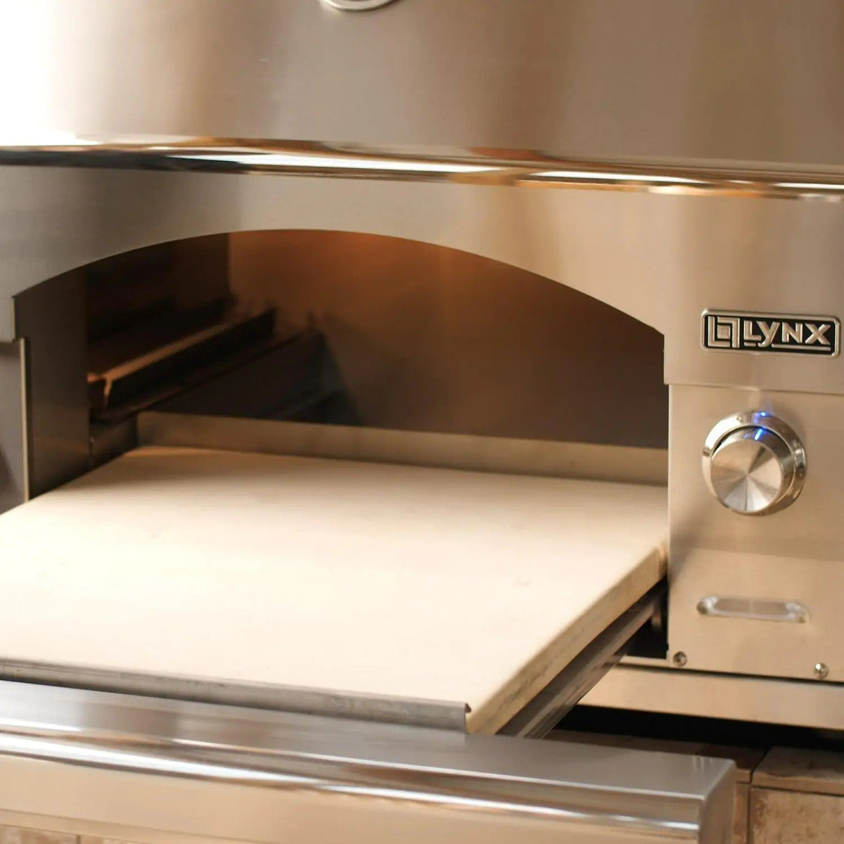 Lynx Professional Napoli 30-Inch Built-In Counter Top Propane Gas Outdoor Pizza Oven - LPZA-LP