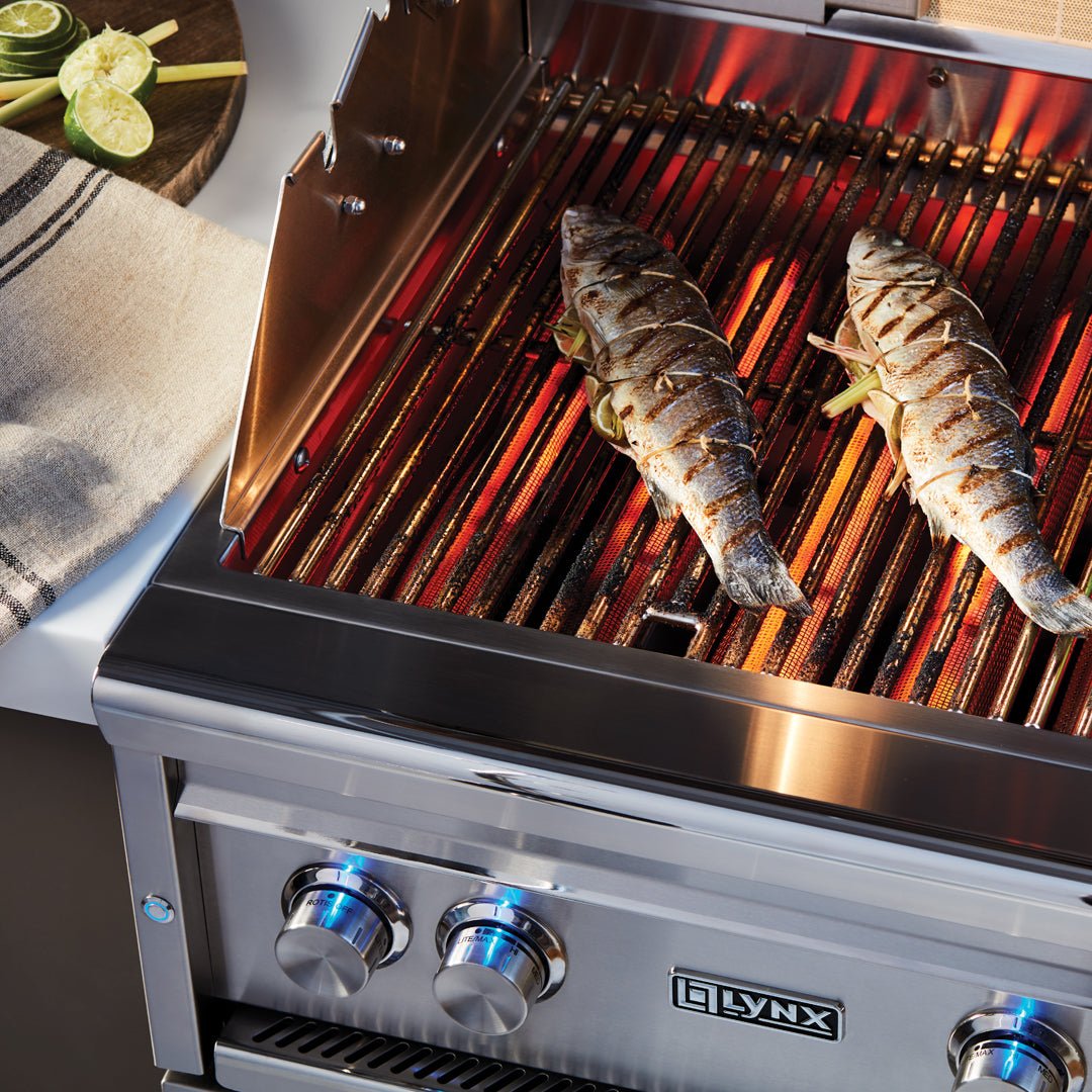 Lynx Professional 54-Inch Natural Gas Grill With One Infrared Trident Burner & Rotisserie - L54TRF-NG - view 16