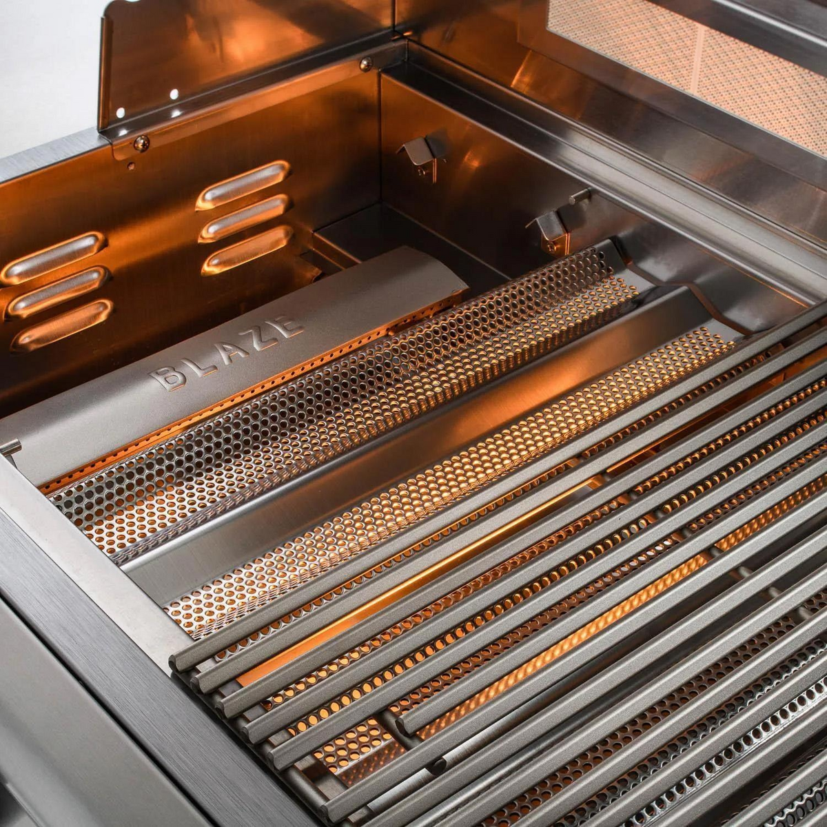 Blaze Premium LTE+ 32-Inch 4-Burner Gas Grill W/ Rear Infrared Burner & Lift-Assist Hood - view 4