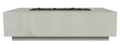 XO Appliance Fire rectangular table 60" x 32" Natural gas fired GFRC (XO-XOFREC6032LS)