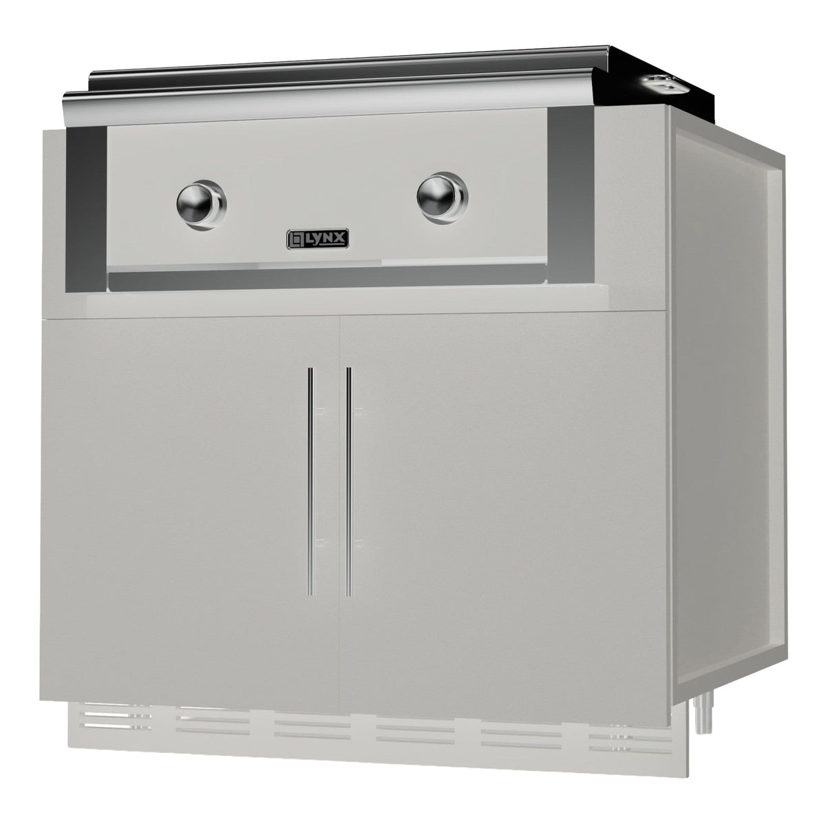 Lynx x John Michael 36-Inch Grill Base Cabinet with Lynx Asado 30-Inch Propane Grill - view 2