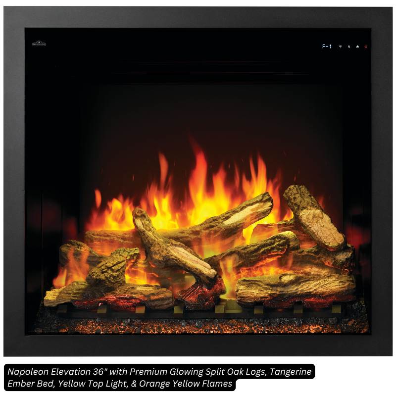 Napoleon Elevation 36" Traditional Electric Fireplace - view 4