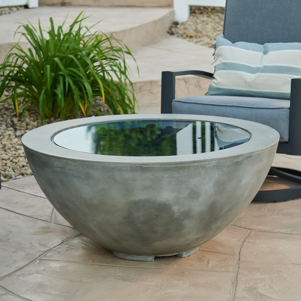 The Outdoor GreatRoom Cove Round Gas Fire Pit Bowl 42" - view 16