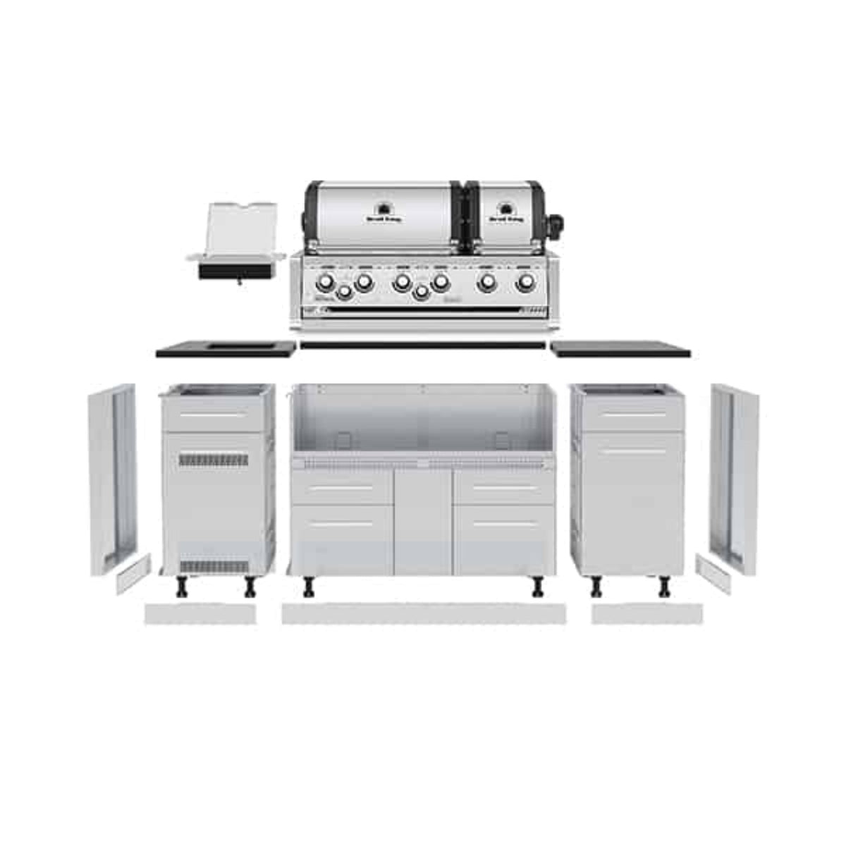 Broil King Imperial S 690i 6-Burner Propane Gas Grill Center - view 3