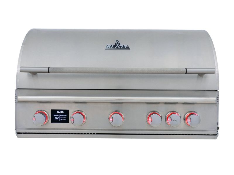 Blaze LTE PRO 40-Inch 5-Burner Built-In Gas Grill With Rear Infrared Burner & Rotisserie - view 5