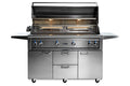 Lynx Professional 54-Inch Natural Gas Grill With One Infrared Trident Burner & Rotisserie - L54TRF-NG