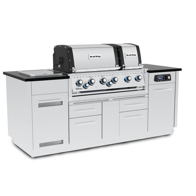 Broil King Imperial QS 690i 6-Burner Propane Gas Grill Center - view 3