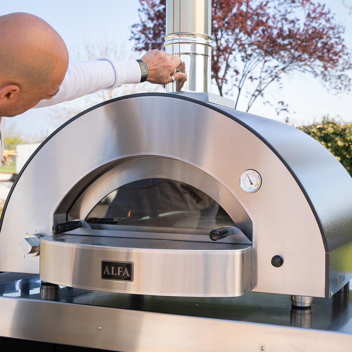 Alfa Low & Slow Kit For Gas 5 Pizze - AC-KITLOWSLO5PG