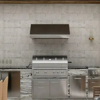 XO 42 Inch Pro Style Wall Mount Ducted Hood with 1200 CFM & LED Lights