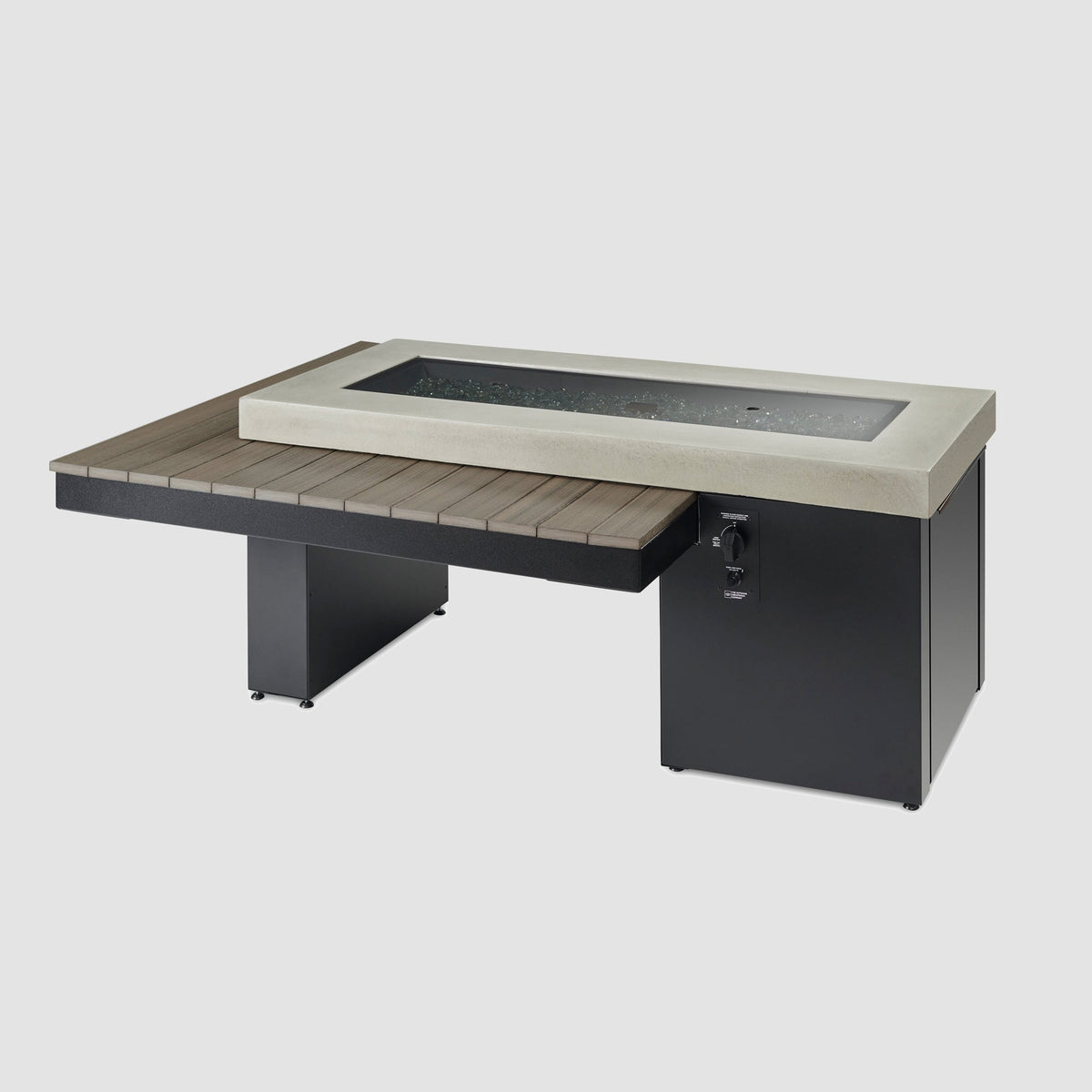 The Outdoor GreatRoom Uptown Linear Gas Fire Pit Table - view 4