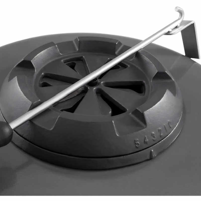 Broil King Keg 5000 Steel Charcoal Kamado Grill - Gray - 911470 - view 7