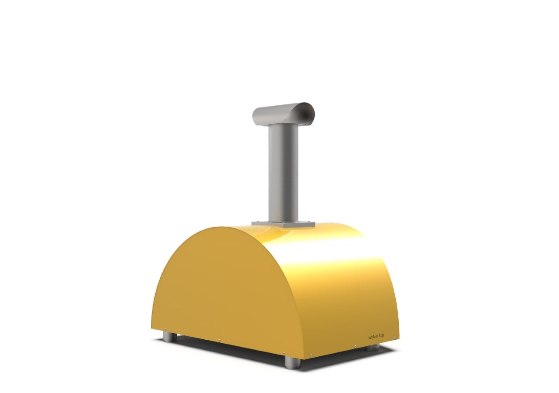 Alfa Moderno 2 Pizze Outdoor Wood Pizza Oven - Fire Yellow - FXMD-2P-LGIA - view 5