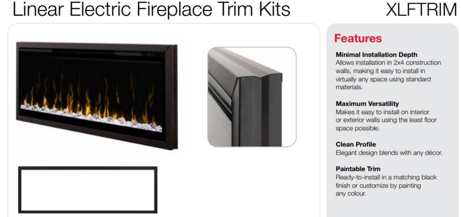 Dimplex IgniteXL 50-Inch Linear Indoor/Outdoor Built-In Electric Fireplace - XLF50 - view 15