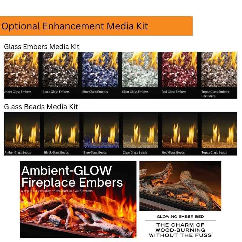 Napoleon Ascent Multi View See Thru Direct Vent Gas Fireplace | BHD4 - view 7