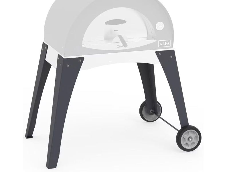 Alfa Leg Kit for Ciao M Wood-Fired Pizza Oven - Grey