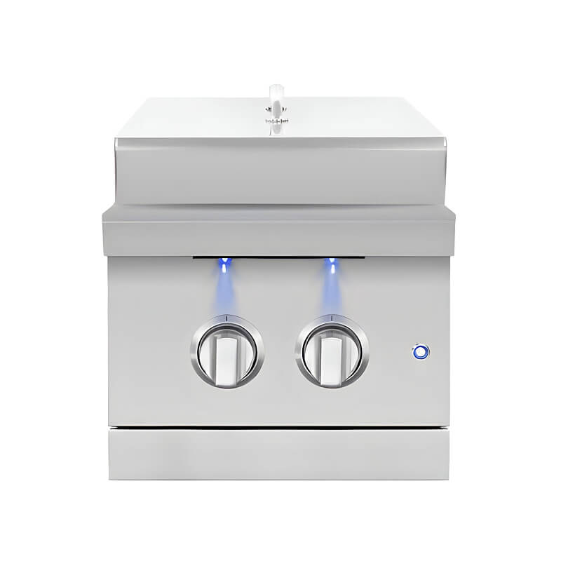 American Made Grills Encore Double Side Burner - ENCSB2 - view 2
