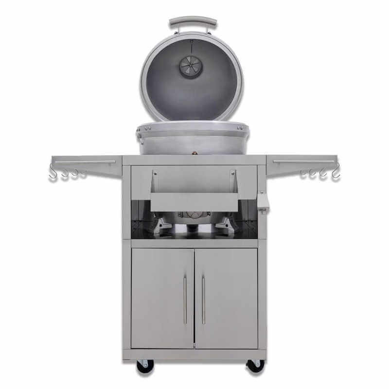 Blaze 20 Inch Cast Aluminum Kamado Grill W/ Cart - view 3