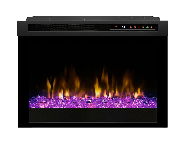 Dimplex Nova 28" Multi-Fire XHD Plug-in Electric Firebox - Acrylic Ember Media Bed, XHD28G - view 4