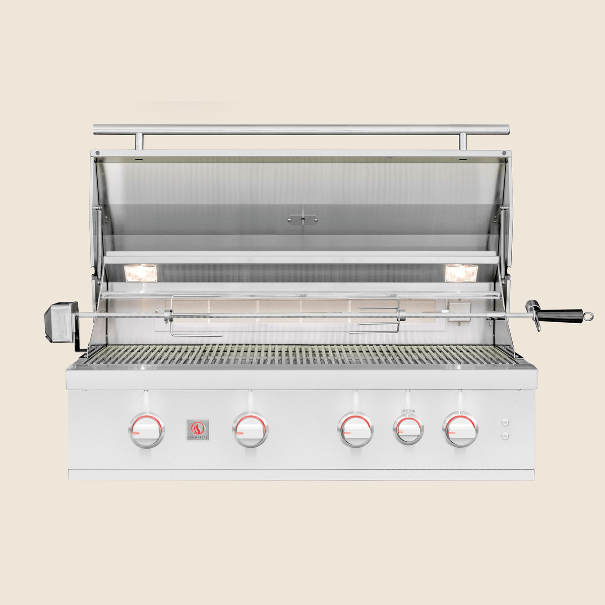 Summerset TRLPRO40 TRL Pro 40-Inch 4-Burner Built-In Gas Grill with Rotisserie - view 2