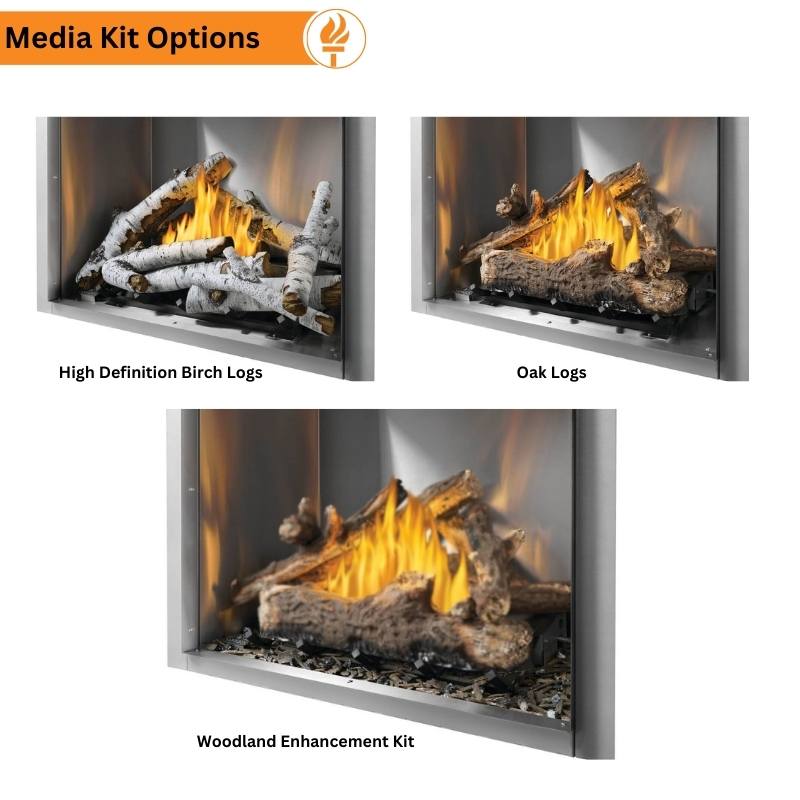 Napoleon Riverside 42" Outdoor Gas Fireplace - view 5