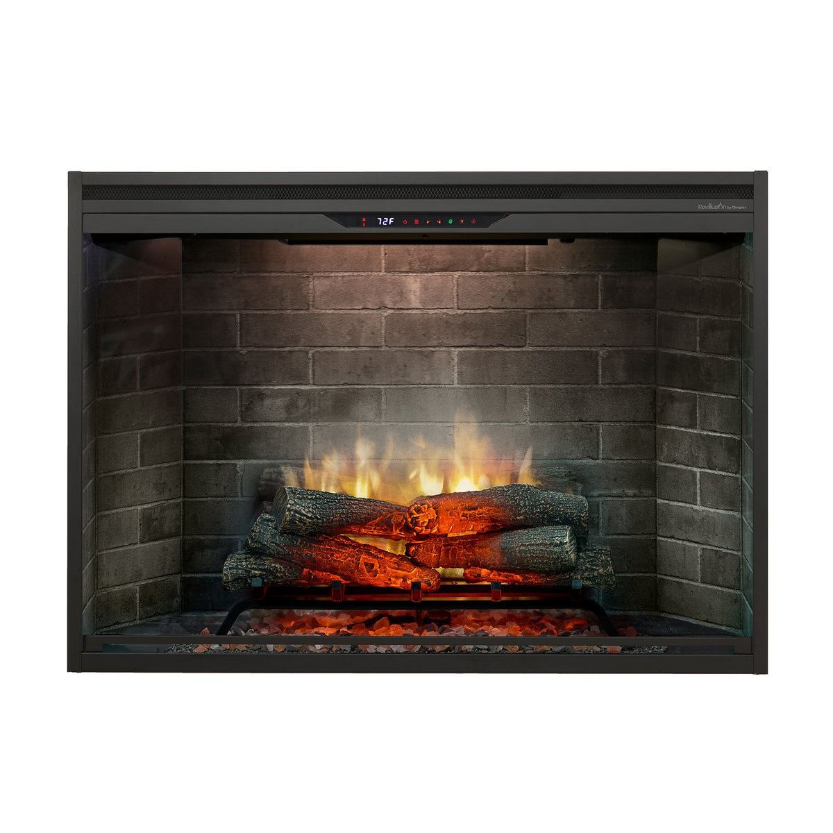Dimplex REV42 -NB Revillusion 42in Built-In Firebox - Neutral Brick - view 3