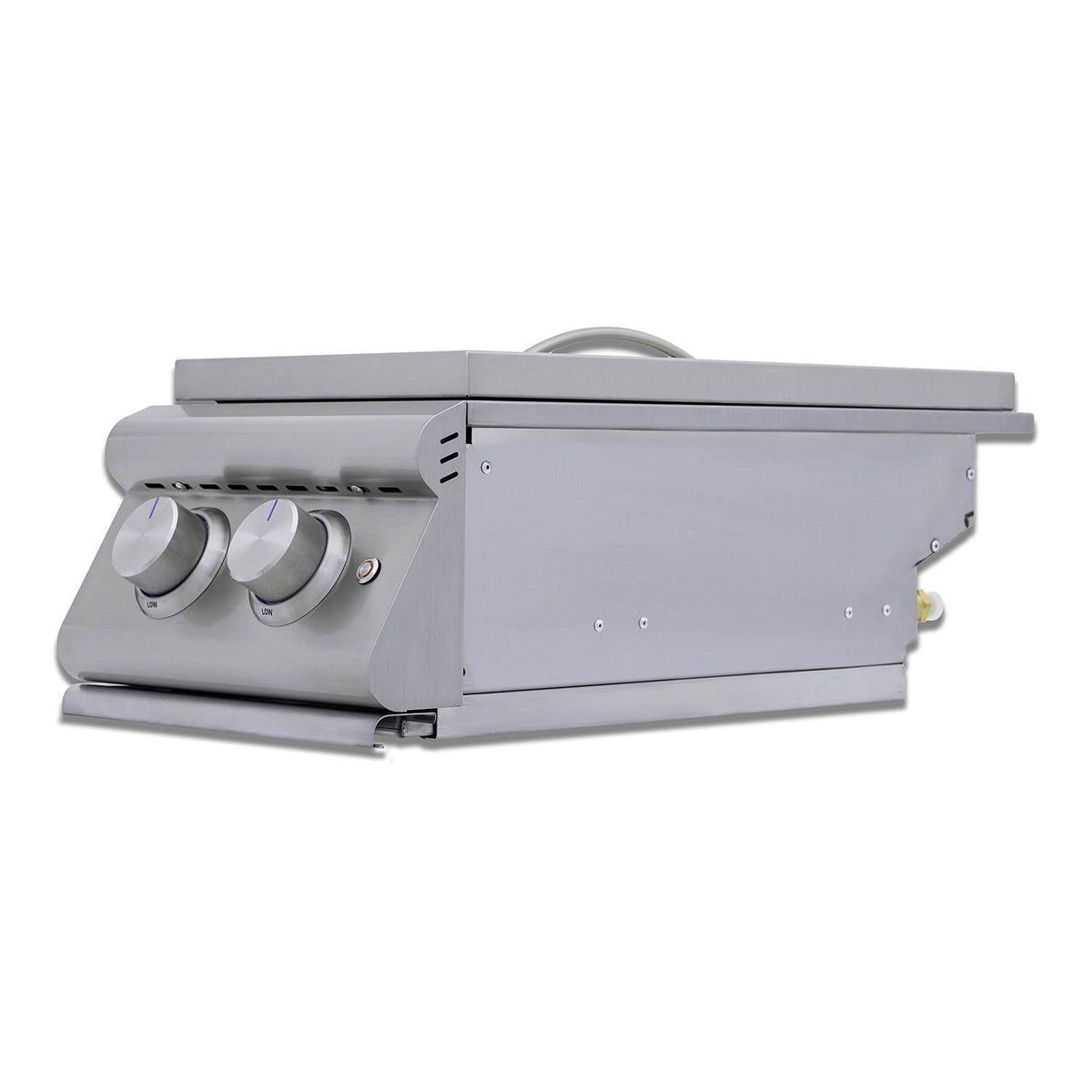 Blaze Premium LTE+ Propane / Natural Gas Stainless Steel Double Side Burner W/ Lid - BLZ-SB2-LTE3 - view 6