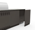 Blaze Sunset 10-Ft Outdoor Kitchen Island Back Plate for Models w/ 40-Inch Grill