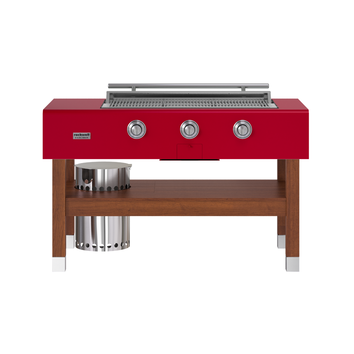 Caliber 60-inch Rockwell freestanding grill, Crimson, view 2