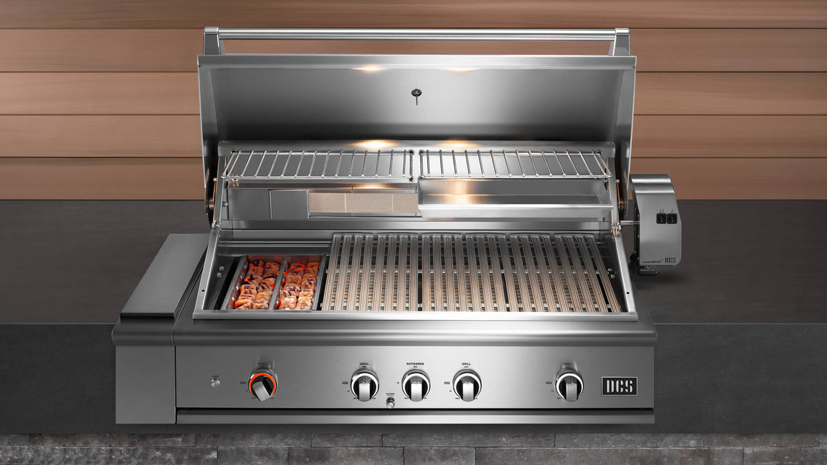 DCS 36" Series 9 Grill, Rotisserie and Charcoal, Natural Gas – view 5