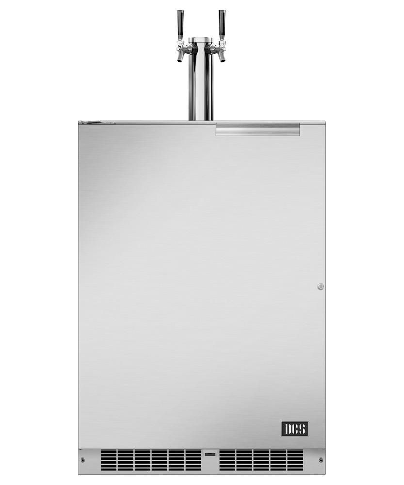 DCS 24" Dual Tap Outdoor Beer Dispenser (RF24BTL2)