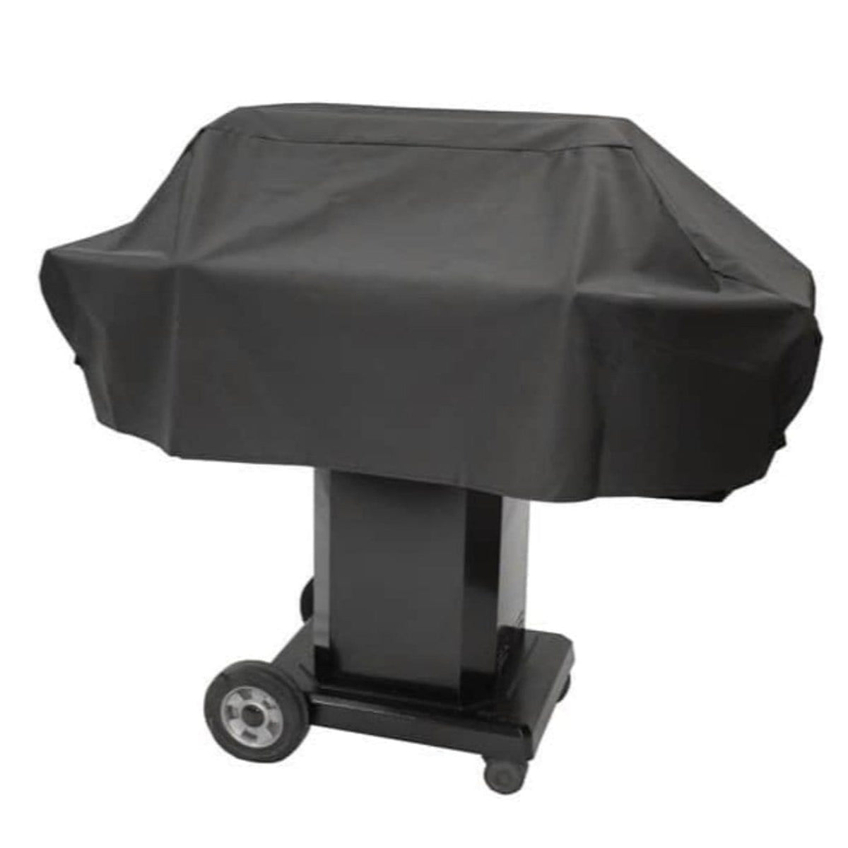 Charmglow Polyester Lined Vinyl Full Length Cover Used With Shelves In The Upright Position.