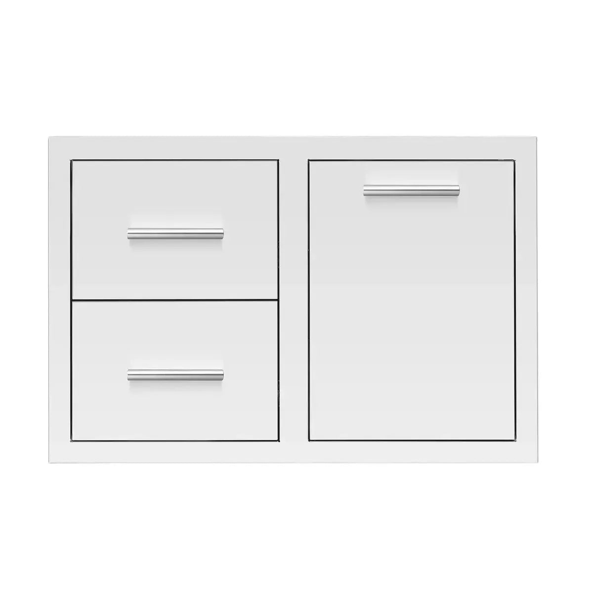 Summerset 33" 2-Drawer & Trash Or Propane Tank Pullout Drawer Combo
