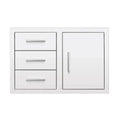Summerset 33" 3-Drawer And Access Door Combo With Hidden Hinge