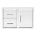 Summerset Masonry Frame - 33" 2-Drawer And Access Door Combo