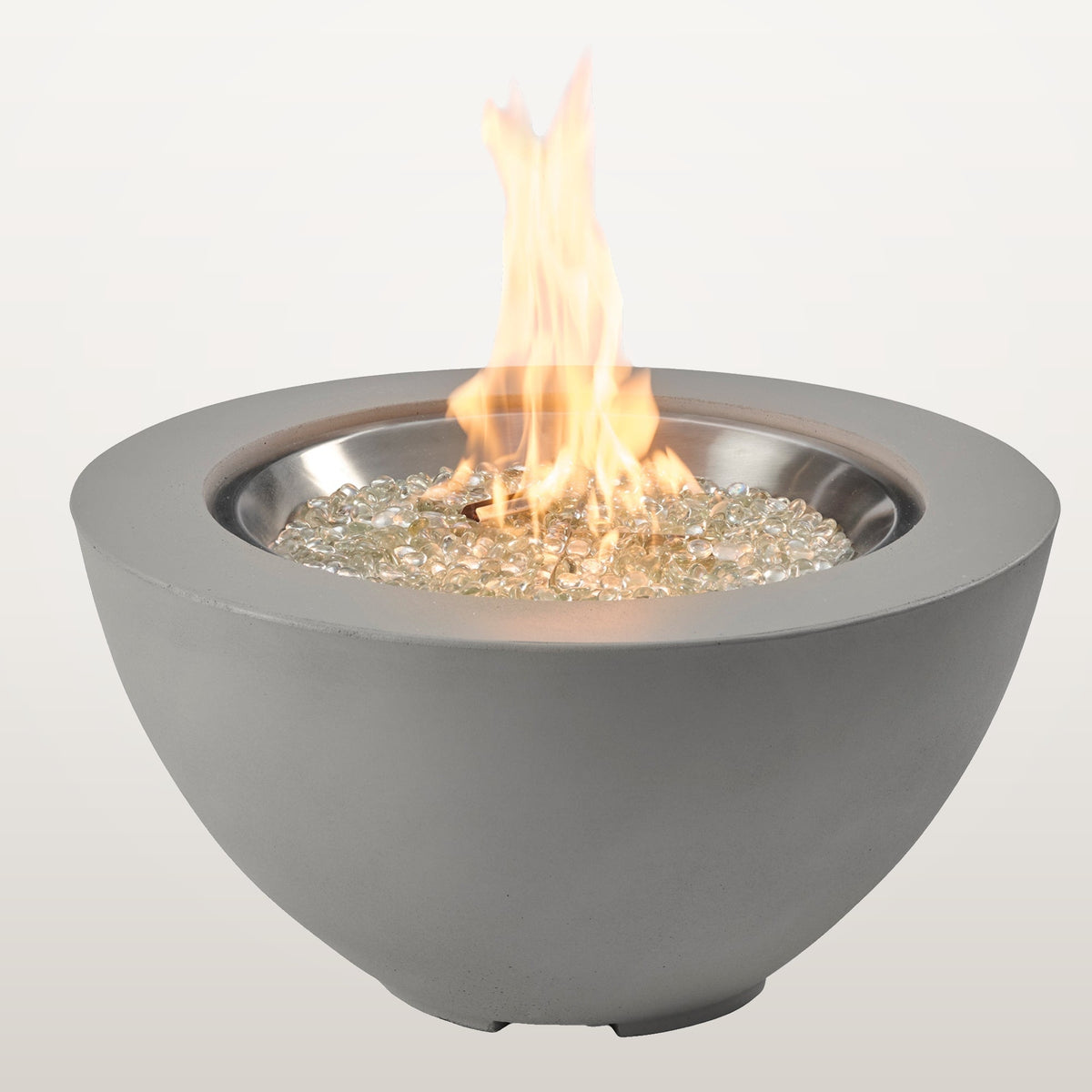The Outdoor GreatRoom Cove Round Gas Fire Pit Bowl 29"