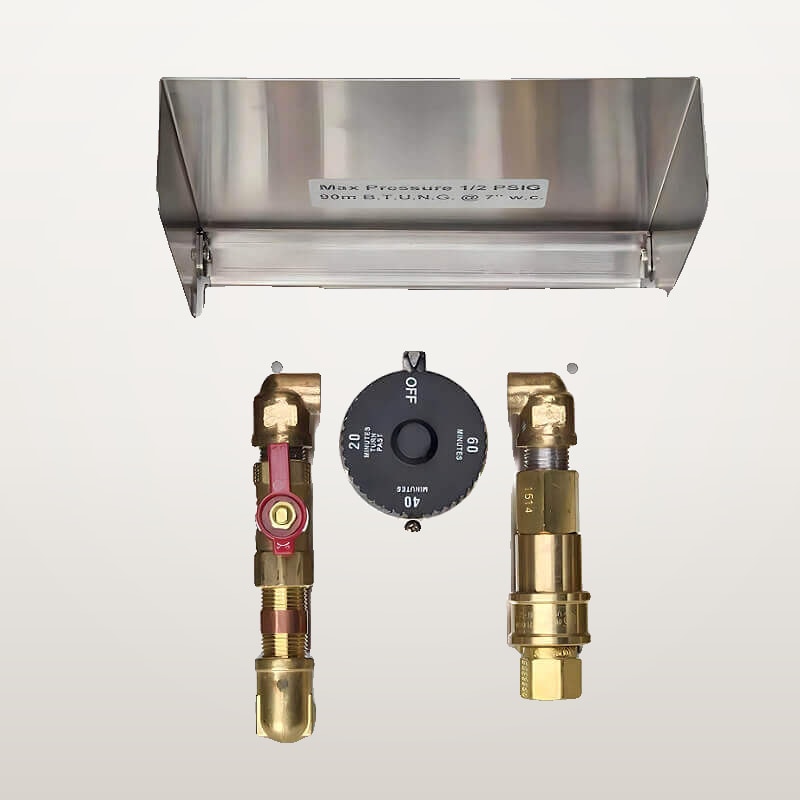 Fire Magic Gas Connection Box with 1-Hour Timer & Quick Disconnect - 5521-01T