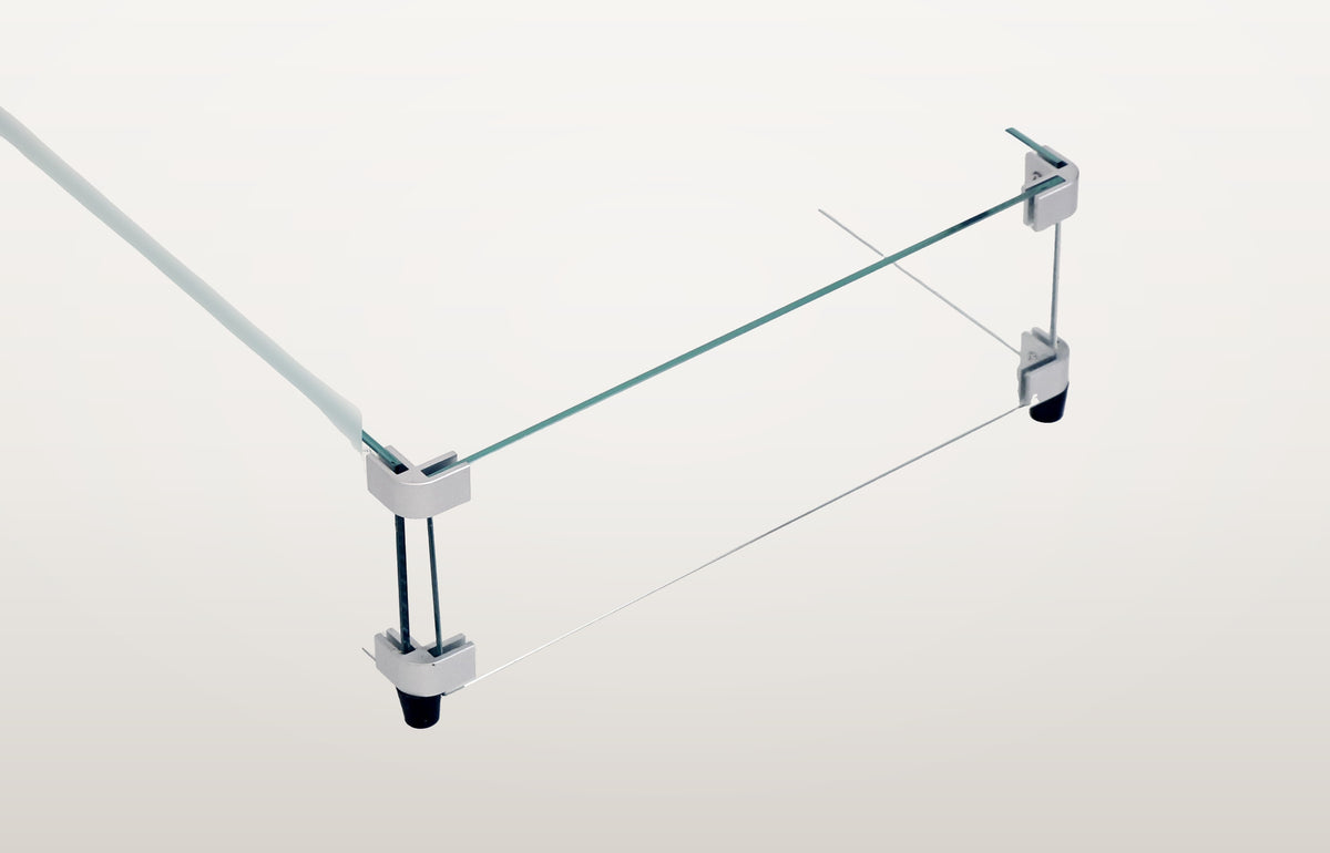 The Outdoor GreatRoom Glass Wind Guard Replacement Glass Panel - Square / Rectangular / Linear